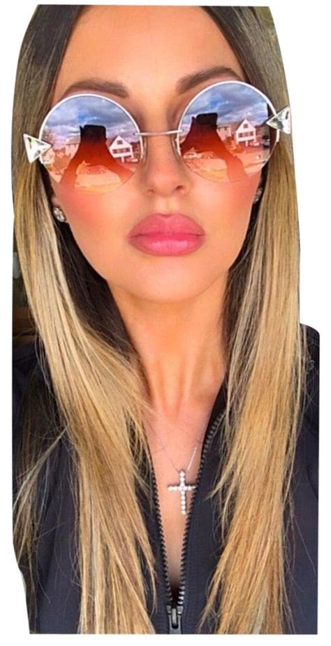 fendi sunglasses with crystal f on arm|tradesy Fendi women's sunglasses.